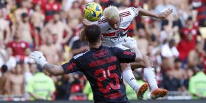 Calleri marcou o gol da vitória do São Paulo sobre o Flamengo e responde se será ídolo caso vença Copa do Brasil