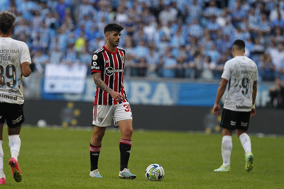 Confira escalações oficiais para São Paulo x Grêmio 