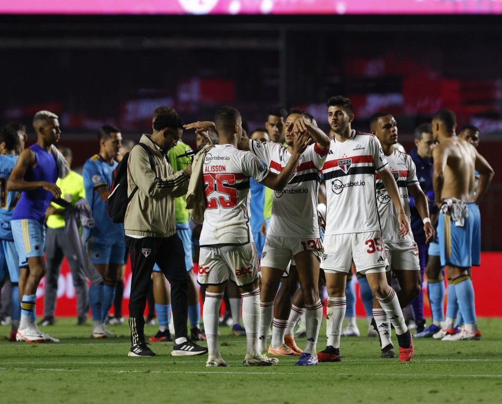 São Paulo vence Cruzeiro no Morumbi 