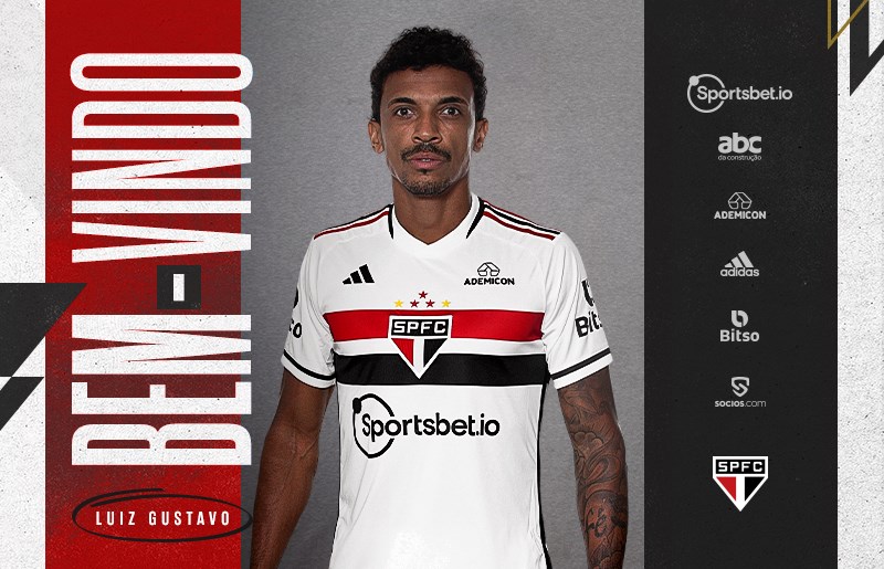 São Paulo anuncia contratação de Luiz Gustavo 